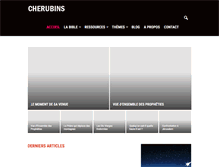 Tablet Screenshot of cherubins.com